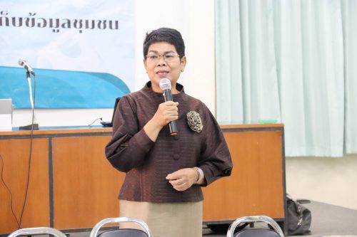 คณะเกษตรศาสตร์ จัดอบรมเชิงปฏิบัติการ การวิเคราะห์พื้นที่และการศึกษาชุมชน ในโครงการมหาวิทยาลัยสู่ตำบล