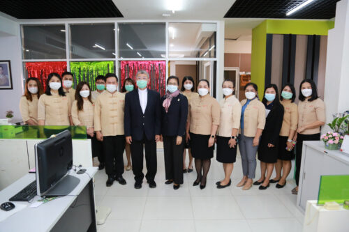 กองสื่อสารองค์กร ต้อนรับคณะการตรวจประเมิน EdPEx ประจำปีการศึกษา 2564 พร้อมรายงานผลการปฏิบัติงาน